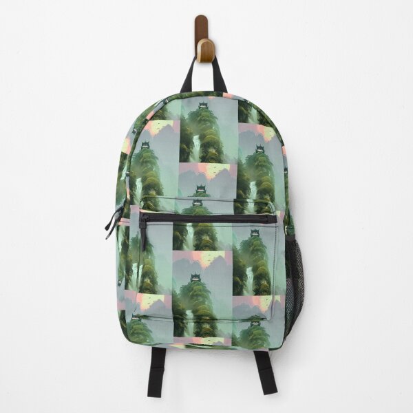 Item preview, Mystic Mountains and Cranes - Chinese Landscape Art designed and sold by Piotrek0001.