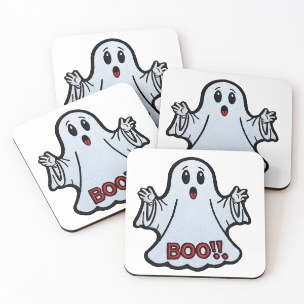 Item preview, Cool Iron On Patches, Cute Ghost Boo designed and sold by saloui.