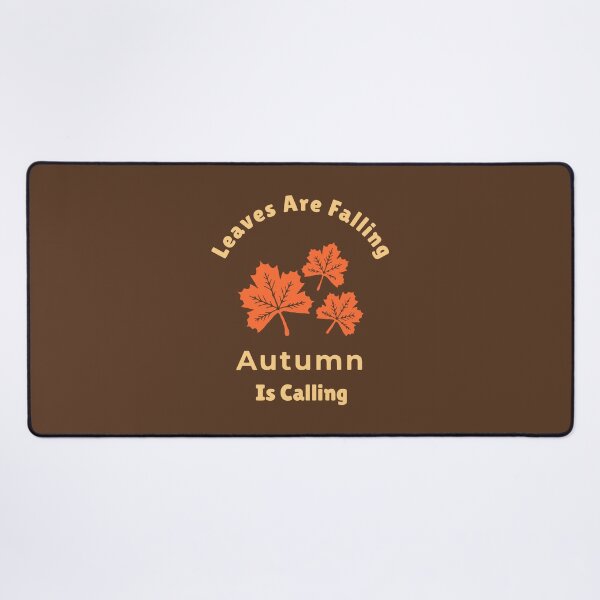 Item preview, Leaves Are Falling Autumn Is Calling Earthy designed and sold by ArtCornerStudio.