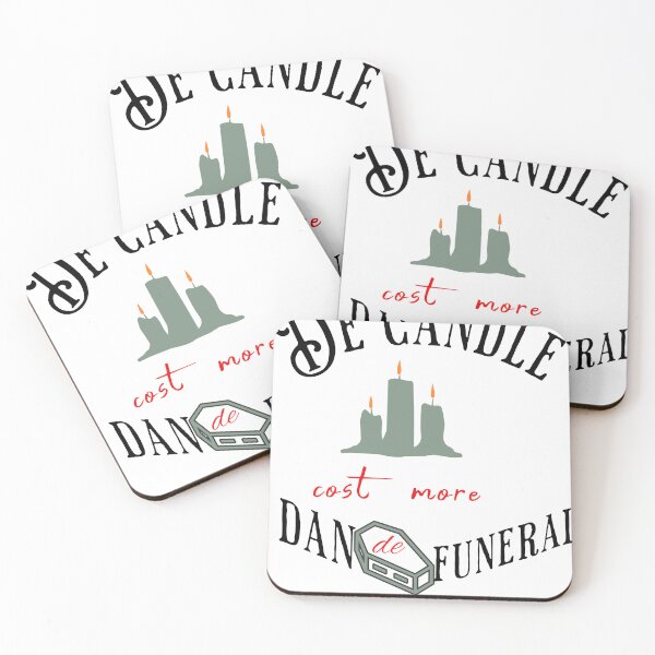 Item preview, Caribbean Trini Wisdom Quote Design, "Candle Cost More Than The Funeral", Trini Proverbs, Bold Trinidadian Quote designed and sold by KaribbeanPosse.