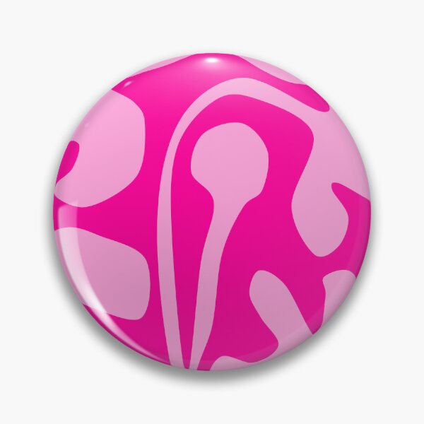 Item preview, Preppy Matisse Cutouts Inspired Floral Pattern in Hot Pink designed and sold by Deutschic.