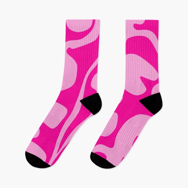 Item preview, Preppy Matisse Cutouts Inspired Floral Pattern in Hot Pink designed and sold by Deutschic.