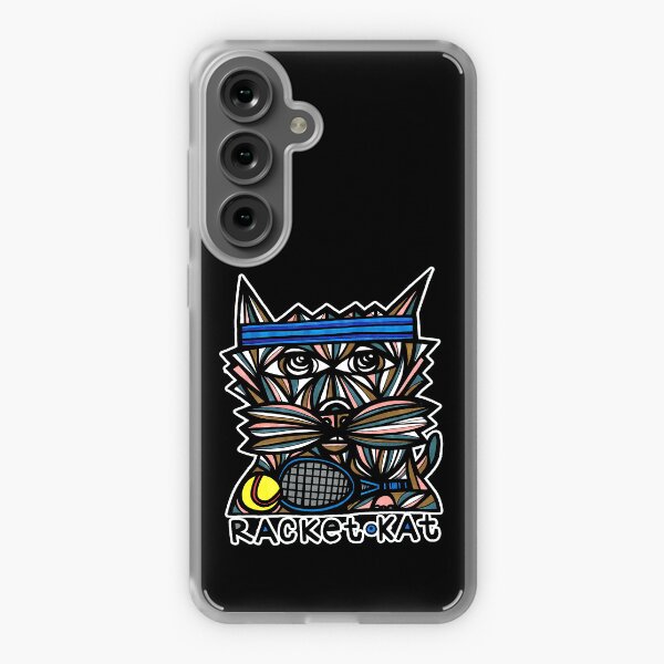 "Racket Kat" Samsung Galaxy Soft Case