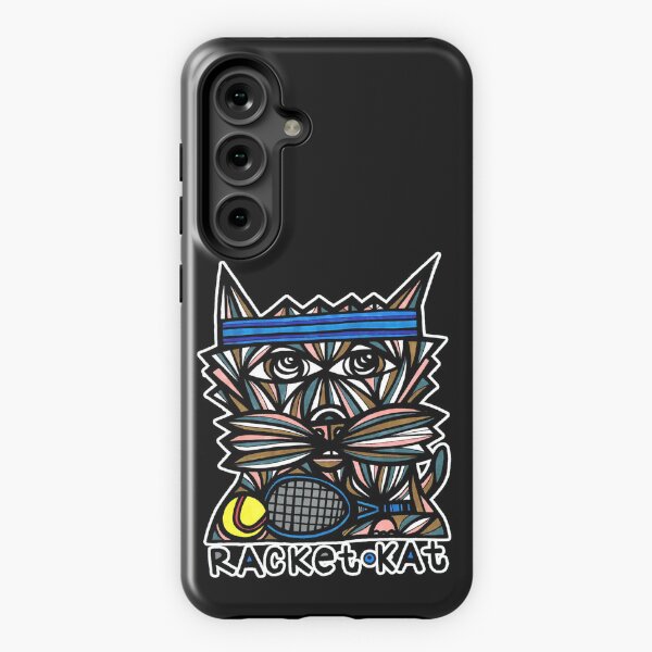 "Racket Kat" Samsung Galaxy Tough Case