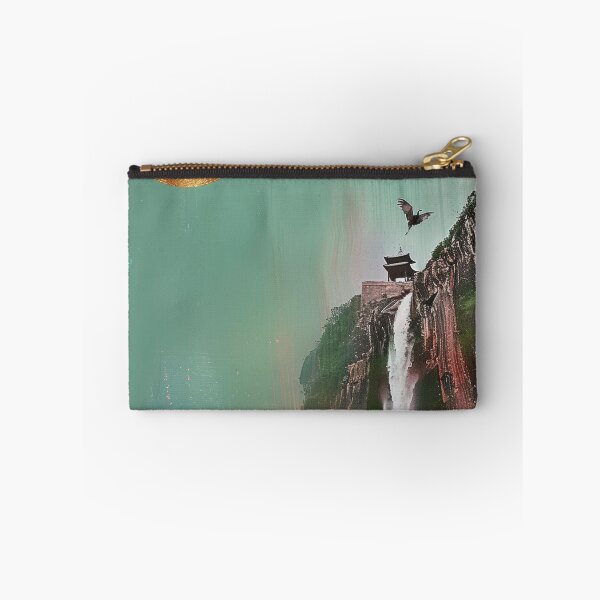 Item preview, Mystic Mountains and Cranes - Chinese Landscape Art designed and sold by Piotrek0001.