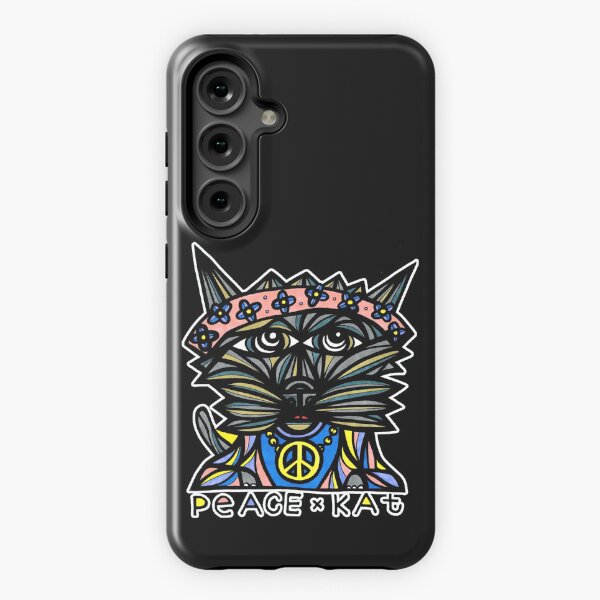 "Peace Kat" Samsung Galaxy Tough Case