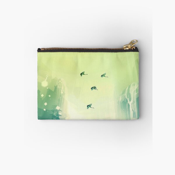 Item preview, Mystic Mountains and Cranes - Chinese Landscape Art designed and sold by Piotrek0001.