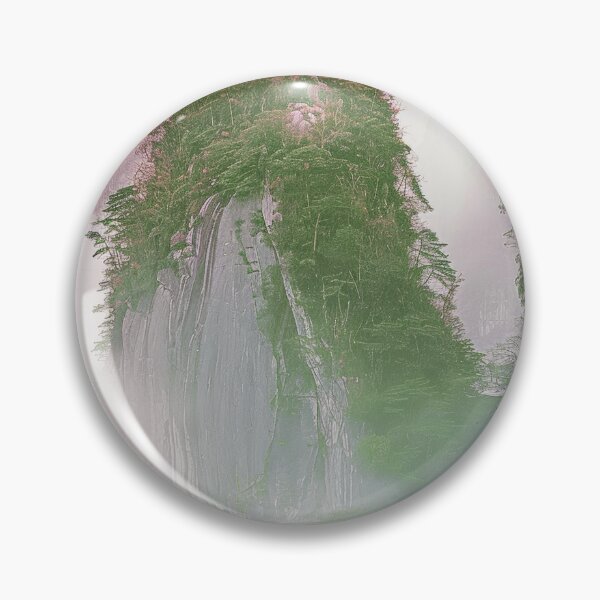 Item preview, Mystic Mountains and Cranes - Chinese Landscape Art designed and sold by Piotrek0001.