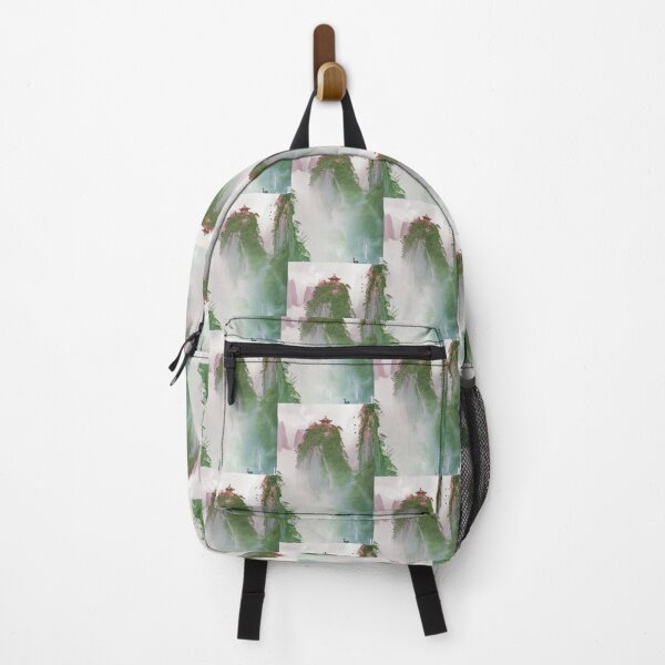 Item preview, Mystic Mountains and Cranes - Chinese Landscape Art designed and sold by Piotrek0001.
