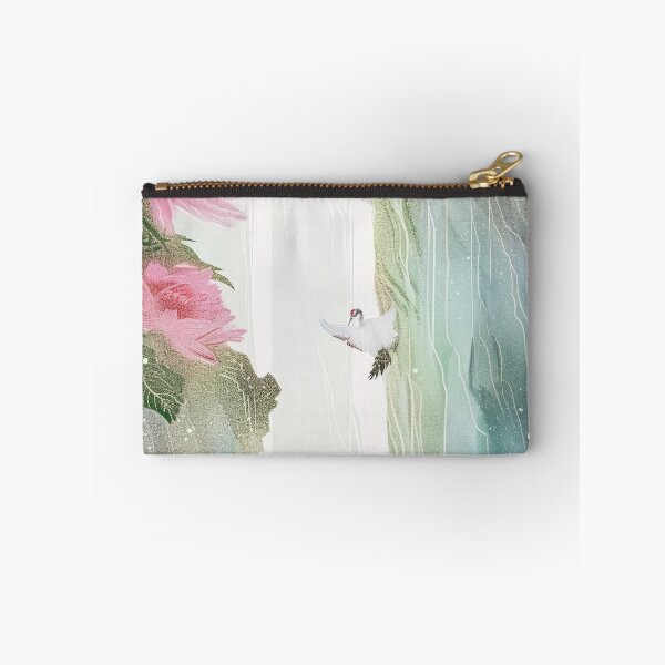 Item preview, Mystic Mountains and Cranes - Chinese Landscape Art designed and sold by Piotrek0001.