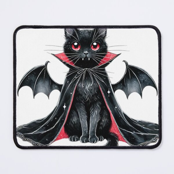 Item preview, Winged vampire cat designed and sold by II0FU5.
