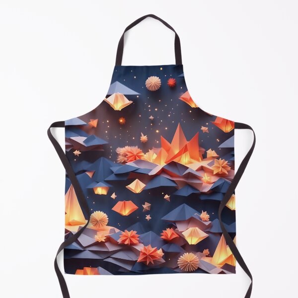 Item preview, Origami Art - A Night of Flames and Fireworks designed and sold by ArtfulFolds.