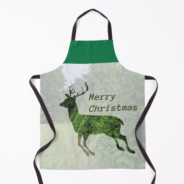 Aperçu de l'œuvre Joyeux Noël, cerf bondissant créée et vendue par PandLcreations.