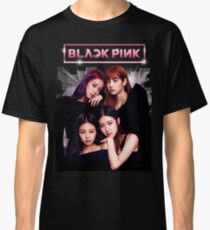 Schwarz Rosa Classic T-Shirt