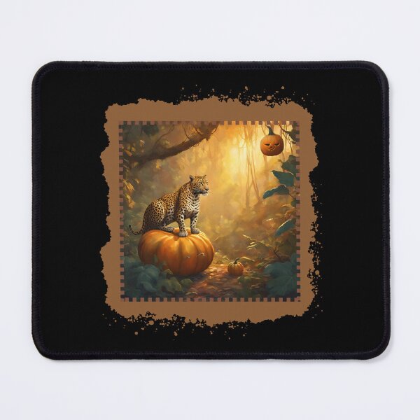 Item preview, Halloween Pumpkins Pumpkin Leopard Autumn Animals Nature designed and sold by Design_Your_Day.
