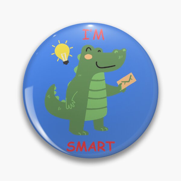 Item preview, I'm Smart Alligator designed and sold by ArtBeLife.