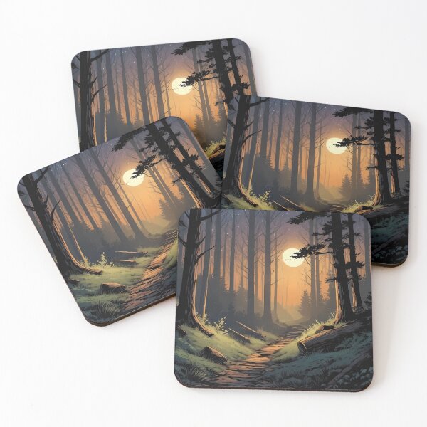 Item preview, Forest Moonlight designed and sold by AICreativeArts.