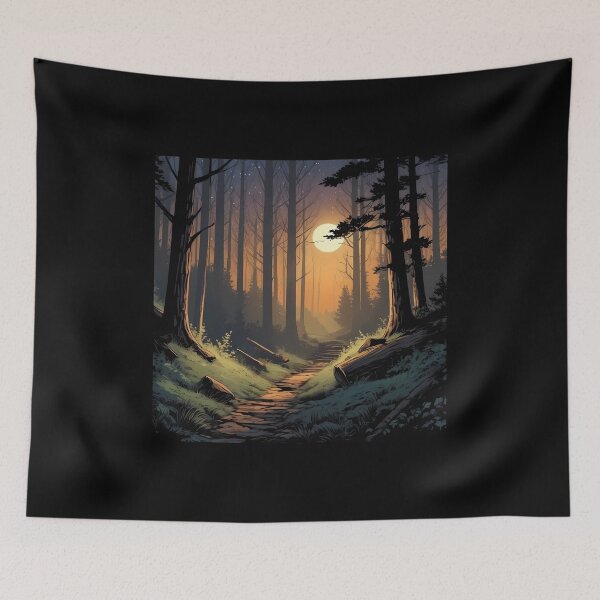Item preview, Forest Moonlight designed and sold by AICreativeArts.
