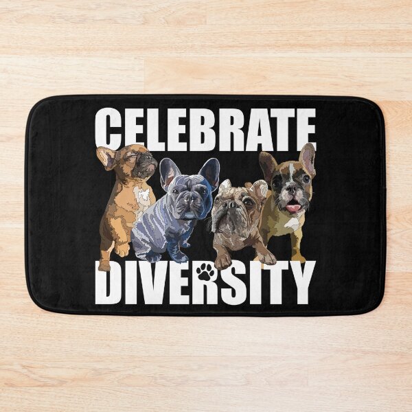 Item preview, Funny Frenchie Diversity designed and sold by Just-Arts-4U.