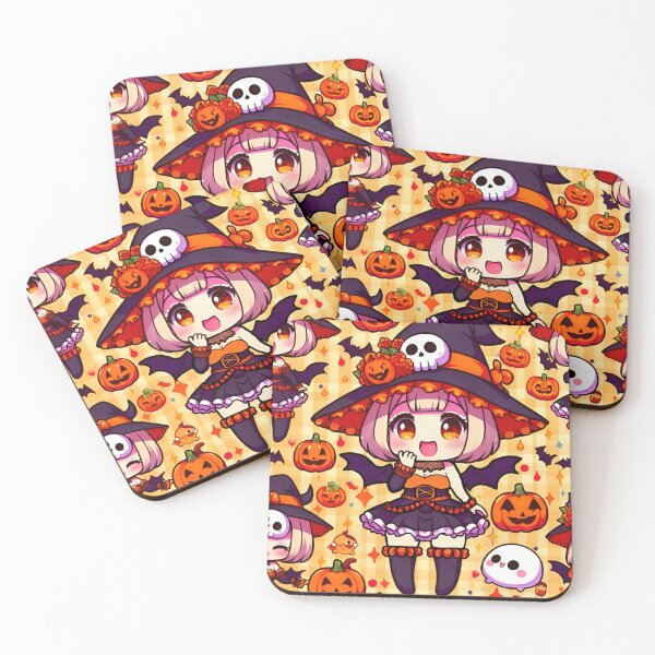 Item preview, Kawaii Halloween chibi pattern 1.0 designed and sold by StickyGuys.