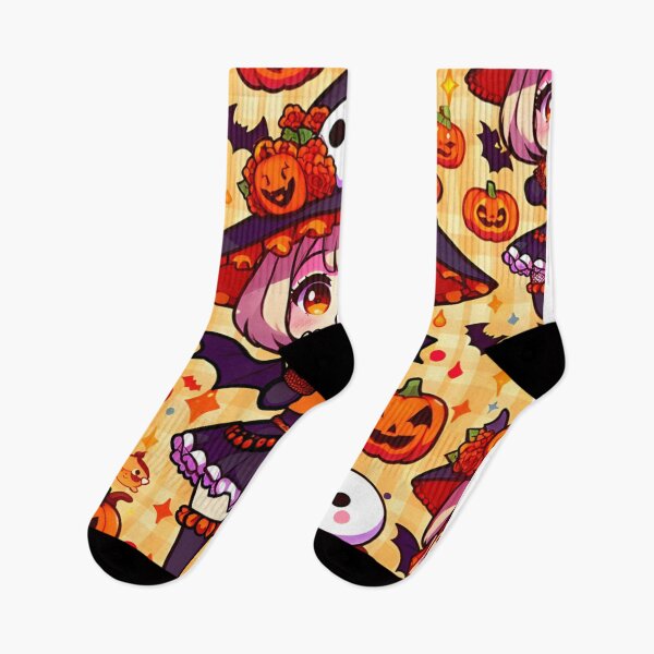 Item preview, Kawaii Halloween chibi pattern 1.0 designed and sold by StickyGuys.