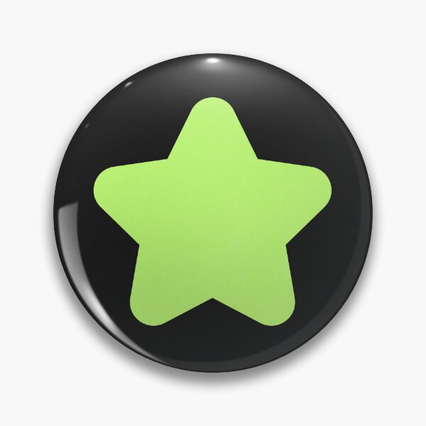 Item preview, STAR, CUTE STAR, STAR WITH ROUNDED EDGES, LIGHT GREEN STAR designed and sold by larissa-myrie.
