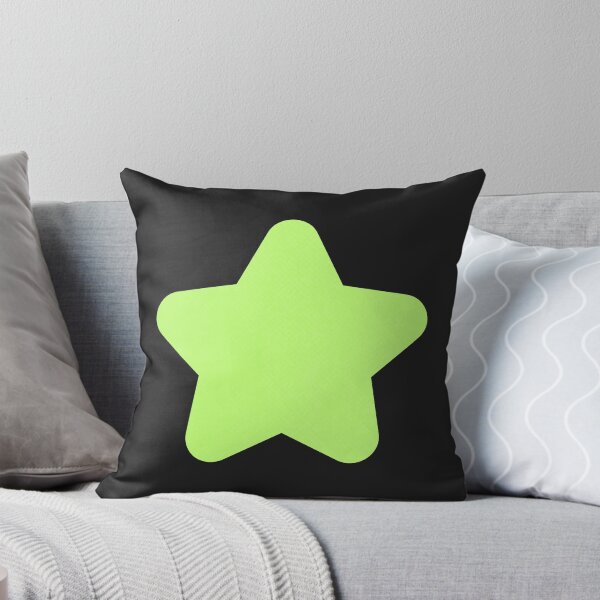 Item preview, STAR, CUTE STAR, STAR WITH ROUNDED EDGES, LIGHT GREEN STAR designed and sold by larissa-myrie.