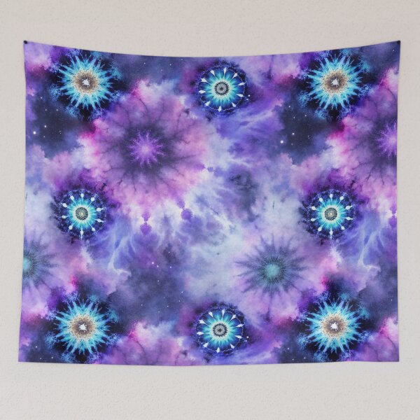 Item preview, Multicolor galactic cosmic pattern designed and sold by Sublime Infinito.