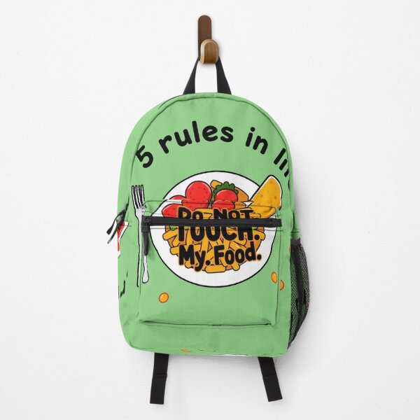 Item preview, 5 rules in life: Do. Not. Touch. My. Food. designed and sold by Bratak.