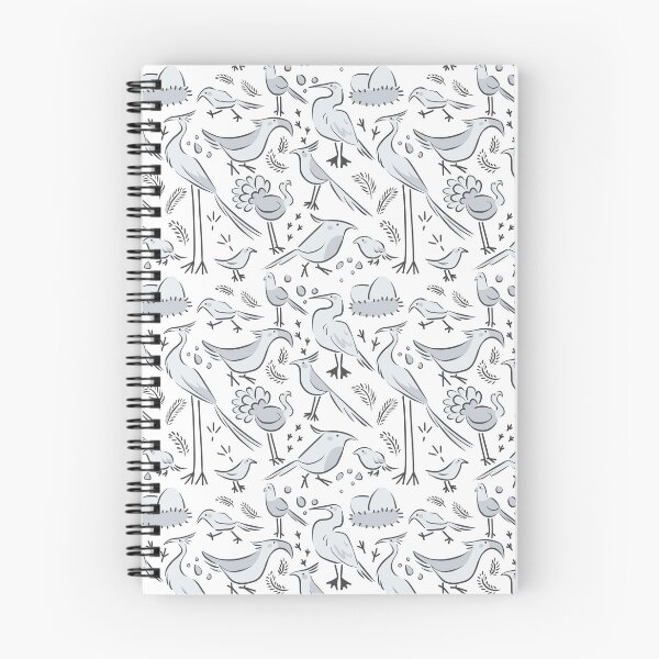 Item preview, Minimalist assorted birds pattern designed and sold by PandaLeFay.