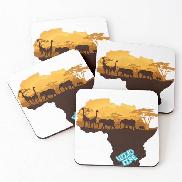 Item preview, Safari Spirit, African Wildlife Collection,#AfricanWildlife #SafariSpirit #WildlifeDesign #NatureInspired #SaveTheWildlife #WildlifeConservation #SafariAdventure #AfricanAnimals designed and sold by Med-th-ewolf.