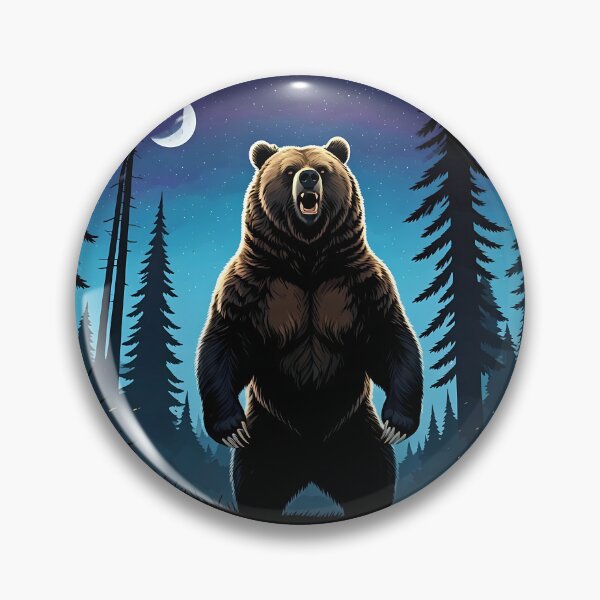 Item preview, Roaring Grizzly Bear designed and sold by AICreativeArts.