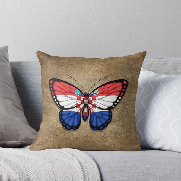 Item preview, Croatian Flag Butterfly designed and sold by JeffBartels.
