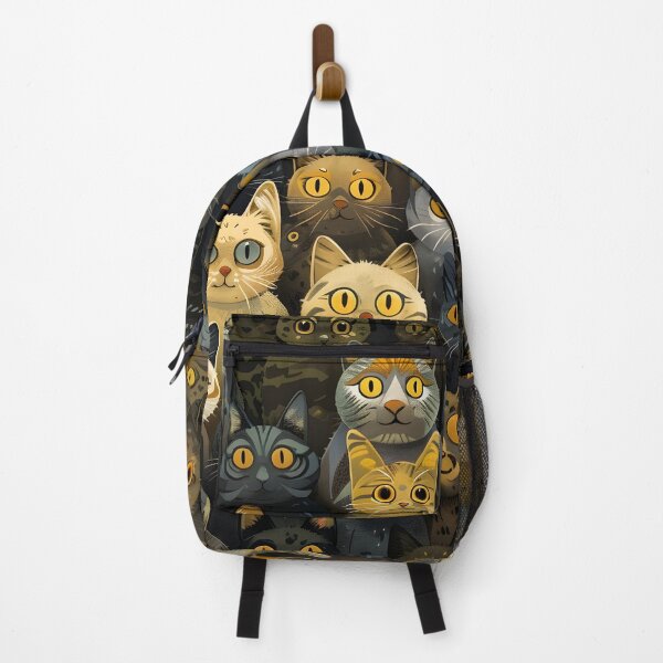 Item preview, adorable cartoon cat collage print designed and sold by dcrc.