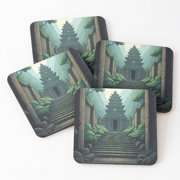 Item preview, Ancient Temple designed and sold by AICreativeArts.