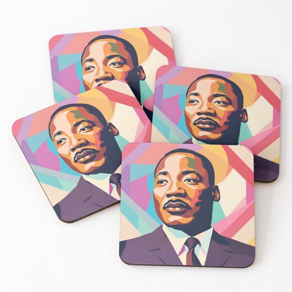 Aperçu de l'œuvre Martin Luther King jr. créée et vendue par ColorArtByEric.