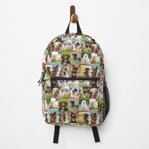Item preview, Adorable Smiling Dog Photo Collage designed and sold by ColorfulPrints.