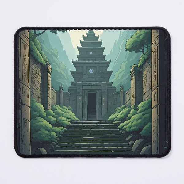 Item preview, Ancient Temple designed and sold by AICreativeArts.