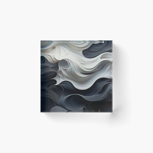 Item preview, White and Black Painting designed and sold by adoredigitals.