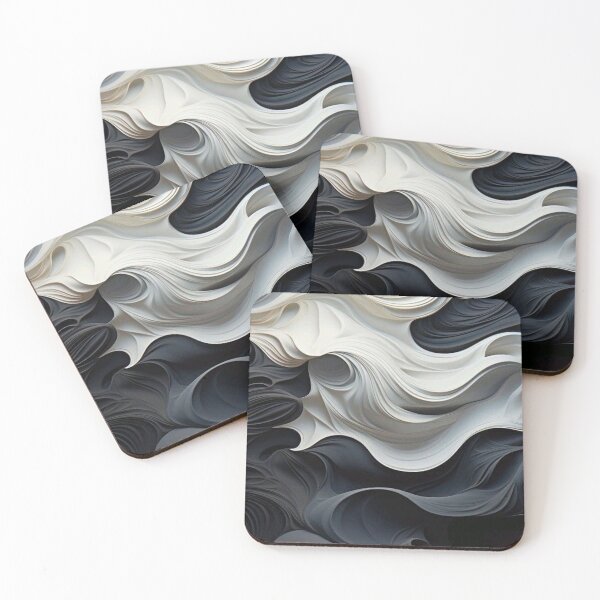 Item preview, White and Black Painting designed and sold by adoredigitals.