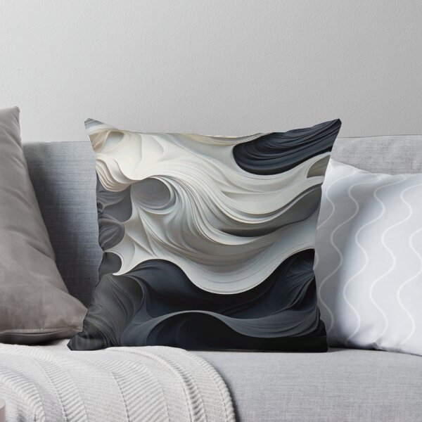 Item preview, White and Black Painting designed and sold by adoredigitals.