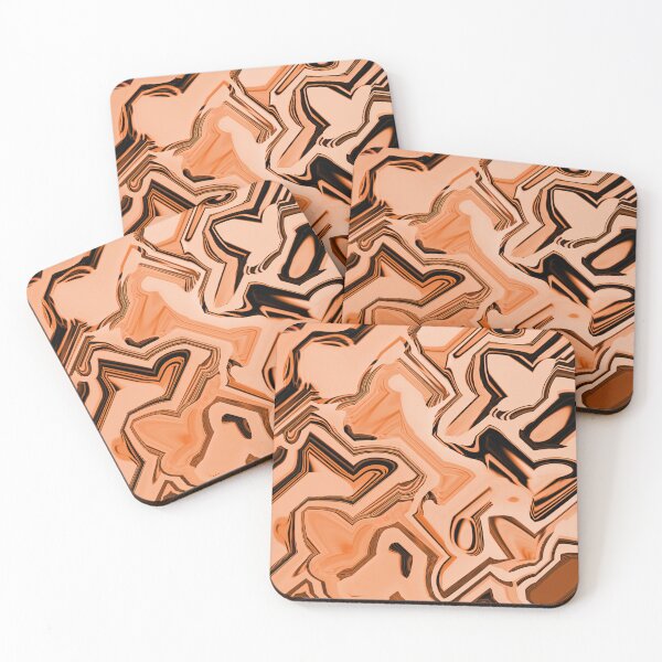 Item preview, Abstract Pattern in Orange and Black  designed and sold by CarolM.