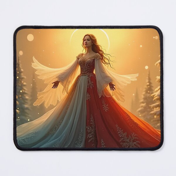 Item preview, Sun-filled Angel: Golden Light & Divine Peace Art designed and sold by ArtByAavelle.