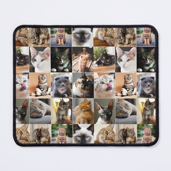 Item preview, I Love Cats Photo Collage designed and sold by ColorfulPrints.