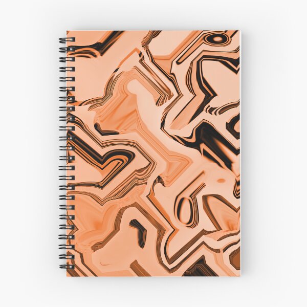 Item preview, Abstract Pattern in Orange and Black designed and sold by CarolM.