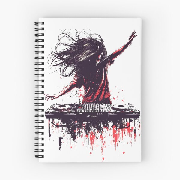 Item preview, DJ Girl Dancing designed and sold by Sketch-Shack.