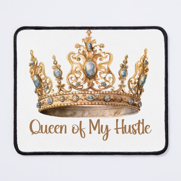 Item preview, Boss Lady Crown Art for Ambitious Women designed and sold by sirenandscript.