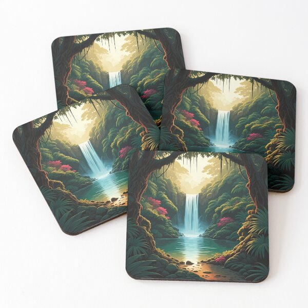 Item preview, Secluded Paradise designed and sold by AICreativeArts.