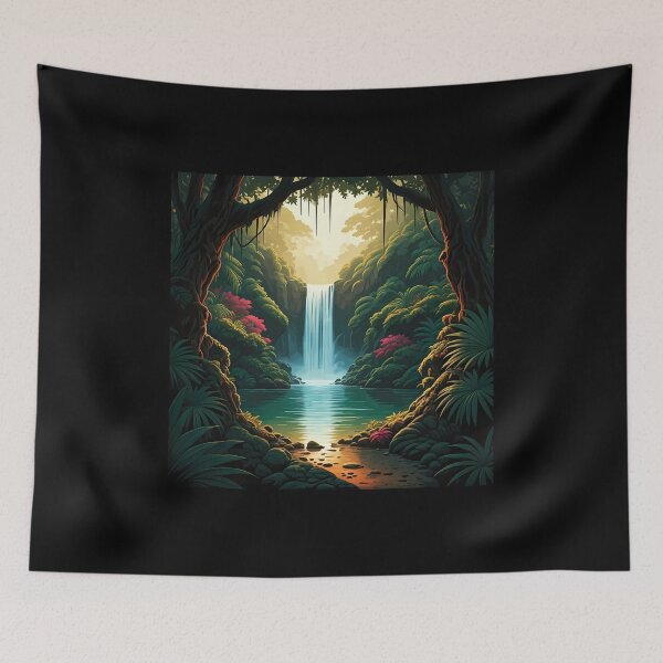 Item preview, Secluded Paradise designed and sold by AICreativeArts.