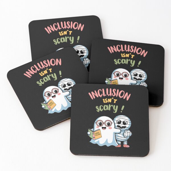 Item preview,  inclusion isnt scary sped teacher ghost mummy designed and sold by ArtFeverShop.